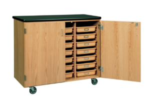 Shirley K's plastic organizational storage trays