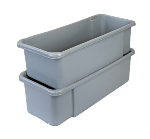 Shirley K's stack and nest material handling tote, SKU 403