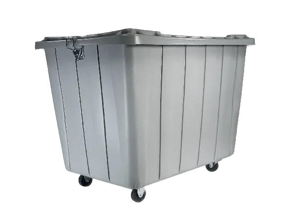 Shirley K's lidded shipping tote with casters, SKU 510C