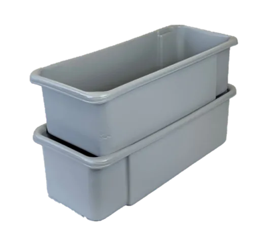 Shirley K's stack and nest material handling tote, SKU 403