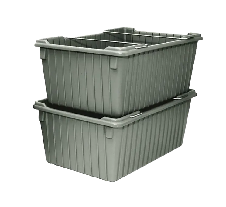 Shirley K's wire bail material handling tote, SKU 274